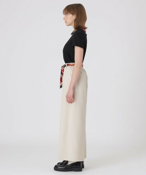 BLUE LABEL / BLACK LABEL CRESTBRIDGE / ブルーレーベル / ブラックレーベル・クレストブリッジ  その他パンツ | 【一部店舗限定】ハイカウントナノストレッチワイドパンツ | 詳細9