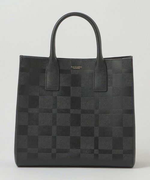 BLUE LABEL / BLACK LABEL CRESTBRIDGE / ブルーレーベル / ブラックレーベル・クレストブリッジ  ショルダーバッグ | エンボスチェックスクエアドライビングトート | 詳細6