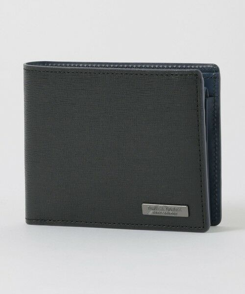 BLUE LABEL / BLACK LABEL CRESTBRIDGE / ブルーレーベル / ブラックレーベル・クレストブリッジ  財布・コインケース・マネークリップ | バイカラークレストブリッジチェック2つ折りウォレット（ブラック）