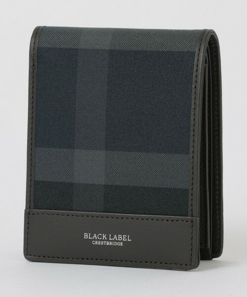 BLUE LABEL / BLACK LABEL CRESTBRIDGE / ブルーレーベル / ブラックレーベル・クレストブリッジ  財布・コインケース・マネークリップ | 【一部店舗限定】トーナルクレストブリッジチェックコインタイプ（ネイビー1）