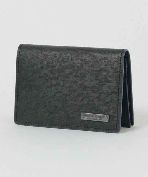 BLUE LABEL / BLACK LABEL CRESTBRIDGE / ブルーレーベル / ブラックレーベル・クレストブリッジ  財布・コインケース・マネークリップ | バイカラークレストブリッジチェックカードケース（ブラック）