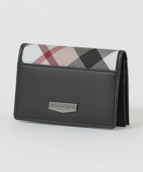 BLUE LABEL / BLACK LABEL CRESTBRIDGE / ブルーレーベル / ブラックレーベル・クレストブリッジ  財布・コインケース・マネークリップ | 【一部店舗限定】パーシャルベージュクレストブリッジチェックカードケース（ベージュ3）