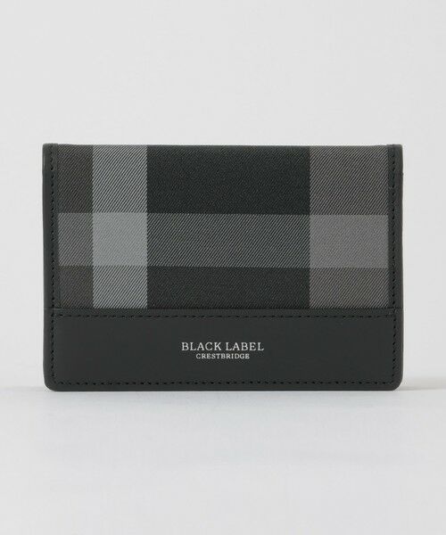 BLUE LABEL / BLACK LABEL CRESTBRIDGE / ブルーレーベル / ブラックレーベル・クレストブリッジ  財布・コインケース・マネークリップ | 【一部店舗限定】トーナルクレストブリッジチェックカードケース | 詳細4