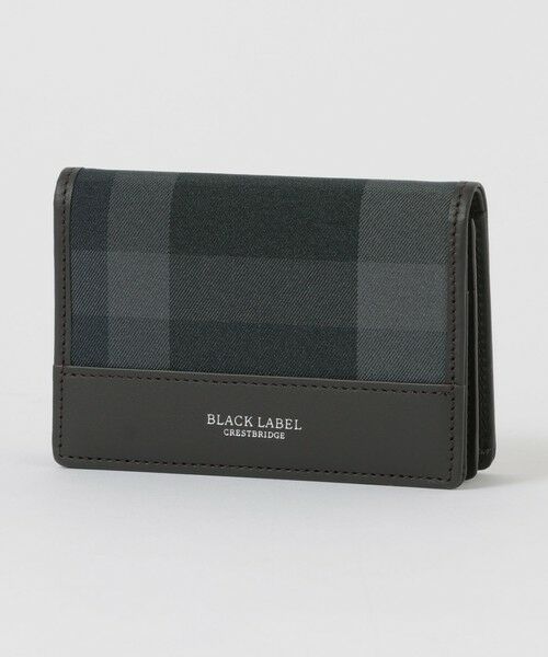 BLUE LABEL / BLACK LABEL CRESTBRIDGE / ブルーレーベル / ブラックレーベル・クレストブリッジ  財布・コインケース・マネークリップ | 【一部店舗限定】トーナルクレストブリッジチェックカードケース（ネイビー1）