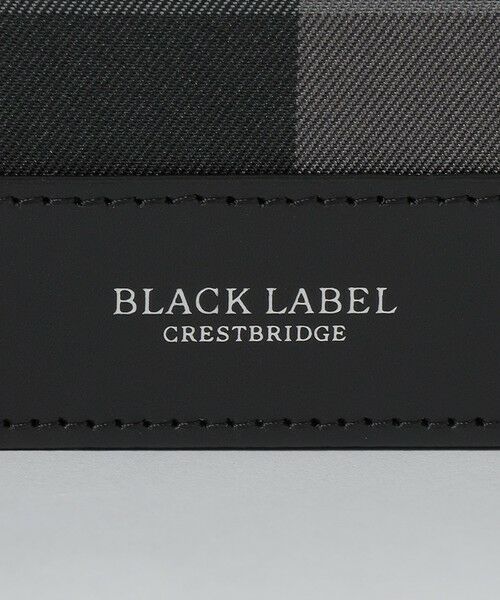 BLUE LABEL / BLACK LABEL CRESTBRIDGE / ブルーレーベル / ブラックレーベル・クレストブリッジ  財布・コインケース・マネークリップ | 【一部店舗限定】トーナルクレストブリッジチェックロングウォレット | 詳細3