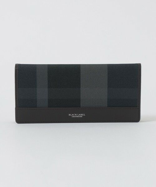 BLUE LABEL / BLACK LABEL CRESTBRIDGE / ブルーレーベル / ブラックレーベル・クレストブリッジ  財布・コインケース・マネークリップ | 【一部店舗限定】トーナルクレストブリッジチェックロングウォレット | 詳細8
