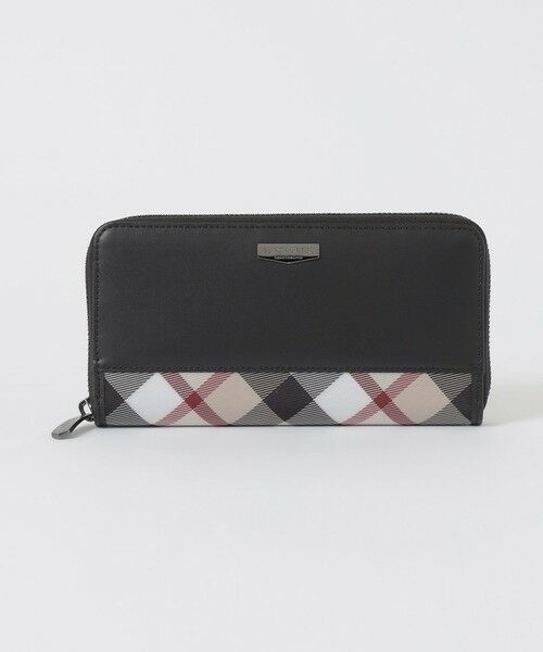 BLUE LABEL / BLACK LABEL CRESTBRIDGE / ブルーレーベル / ブラックレーベル・クレストブリッジ  財布・コインケース・マネークリップ | 【一部店舗限定】パーシャルベージュクレストブリッジチェックラウンドジップウォレット | 詳細4