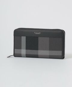 BLUE LABEL / BLACK LABEL CRESTBRIDGE / ブルーレーベル / ブラックレーベル・クレストブリッジ  財布・コインケース・マネークリップ | 【一部店舗限定】トーナルクレストブリッジチェックラウンドジップウォレット