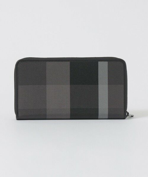 BLUE LABEL / BLACK LABEL CRESTBRIDGE / ブルーレーベル / ブラックレーベル・クレストブリッジ  財布・コインケース・マネークリップ | 【一部店舗限定】トーナルクレストブリッジチェックラウンドジップウォレット | 詳細1