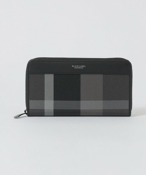 BLUE LABEL / BLACK LABEL CRESTBRIDGE / ブルーレーベル / ブラックレーベル・クレストブリッジ  財布・コインケース・マネークリップ | 【一部店舗限定】トーナルクレストブリッジチェックラウンドジップウォレット | 詳細5