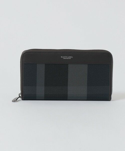 BLUE LABEL / BLACK LABEL CRESTBRIDGE / ブルーレーベル / ブラックレーベル・クレストブリッジ  財布・コインケース・マネークリップ | 【一部店舗限定】トーナルクレストブリッジチェックラウンドジップウォレット | 詳細10