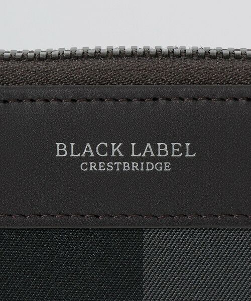 BLUE LABEL / BLACK LABEL CRESTBRIDGE / ブルーレーベル / ブラックレーベル・クレストブリッジ  財布・コインケース・マネークリップ | 【一部店舗限定】トーナルクレストブリッジチェックラウンドジップウォレット | 詳細9