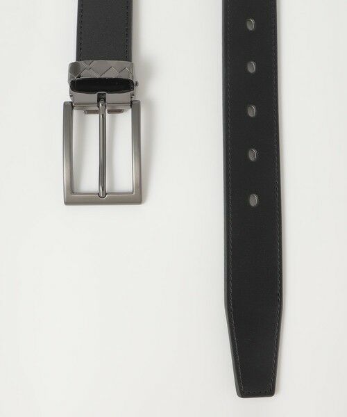BLUE LABEL / BLACK LABEL CRESTBRIDGE / ブルーレーベル / ブラックレーベル・クレストブリッジ  ベルト・サスペンダー | サルカンチェックバックルアンティークレザーベルト | 詳細1