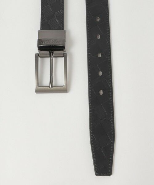 BLUE LABEL / BLACK LABEL CRESTBRIDGE / ブルーレーベル / ブラックレーベル・クレストブリッジ  ベルト・サスペンダー | エンボスクレストブリッジチェックリバーシブルベルト | 詳細2