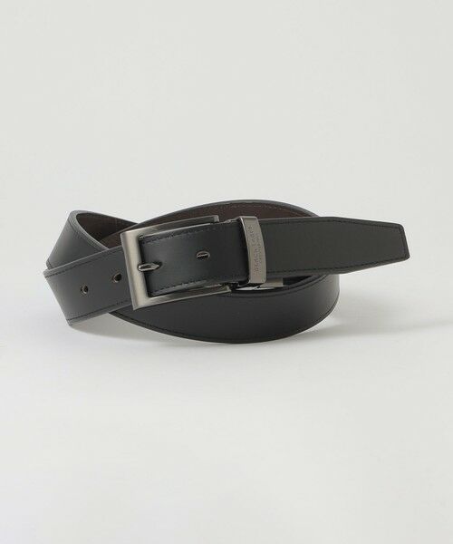 BLUE LABEL / BLACK LABEL CRESTBRIDGE / ブルーレーベル / ブラックレーベル・クレストブリッジ  ベルト・サスペンダー | エンボスクレストブリッジチェックリバーシブルベルト | 詳細3