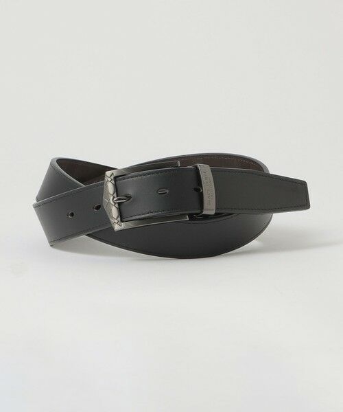BLUE LABEL / BLACK LABEL CRESTBRIDGE / ブルーレーベル / ブラックレーベル・クレストブリッジ  ベルト・サスペンダー | チェックバックルエンボスクレストブリッジチェックリバーシブルベルト | 詳細3