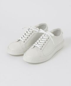 BLUE LABEL / BLACK LABEL CRESTBRIDGE / ブルーレーベル / ブラックレーベル・クレストブリッジ  スニーカー | エンボスクレストブリッジチェックレザースニーカー