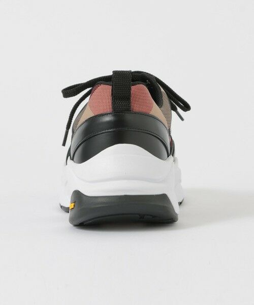 BLUE LABEL / BLACK LABEL CRESTBRIDGE / ブルーレーベル / ブラックレーベル・クレストブリッジ  スニーカー | 【BLACK.lab】レッドクレストブリッジチェックコンビビブラムスニーカー | 詳細2