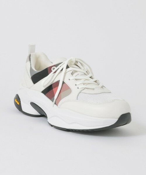 BLUE LABEL / BLACK LABEL CRESTBRIDGE / ブルーレーベル / ブラックレーベル・クレストブリッジ  スニーカー | 【BLACK.lab】クレストブリッジチェックコンビビブラムスニーカー | 詳細3