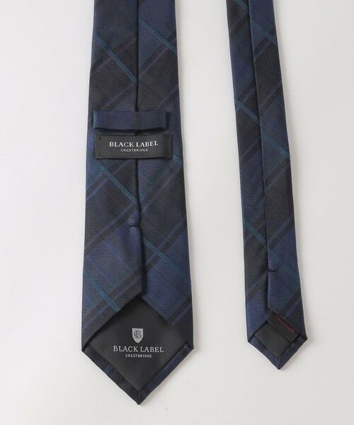 BLUE LABEL / BLACK LABEL CRESTBRIDGE / ブルーレーベル / ブラックレーベル・クレストブリッジ  ネクタイ | トーナルツイルチェックタイ | 詳細1