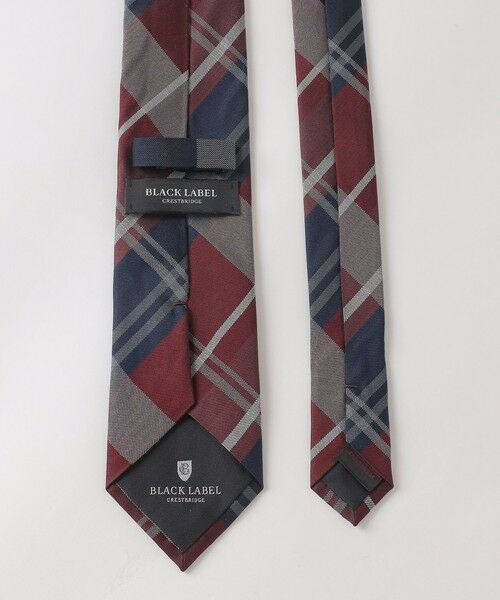 BLUE LABEL / BLACK LABEL CRESTBRIDGE / ブルーレーベル / ブラックレーベル・クレストブリッジ  ネクタイ | バスケットビッグチェックタイ | 詳細1