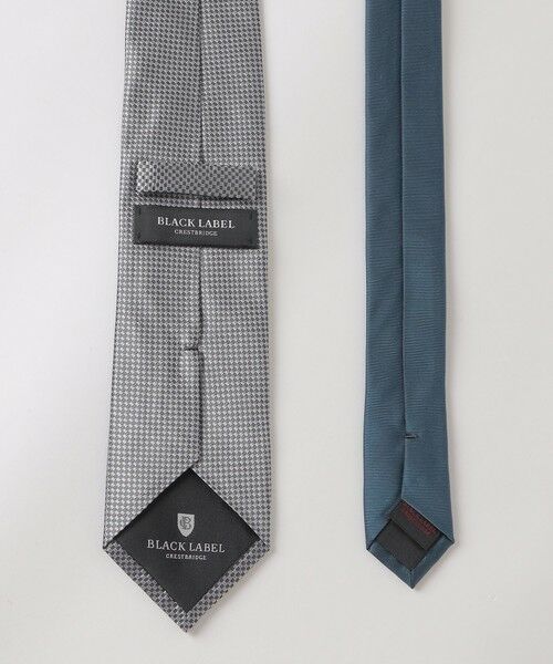 BLUE LABEL / BLACK LABEL CRESTBRIDGE / ブルーレーベル / ブラックレーベル・クレストブリッジ  ネクタイ | バイカラークレストブリッジチェックコーギータイ | 詳細1