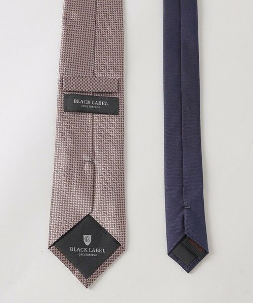 BLUE LABEL / BLACK LABEL CRESTBRIDGE / ブルーレーベル / ブラックレーベル・クレストブリッジ  ネクタイ | バイカラークレストブリッジチェックコーギータイ | 詳細3