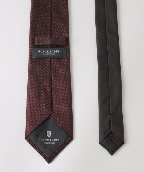 BLUE LABEL / BLACK LABEL CRESTBRIDGE / ブルーレーベル / ブラックレーベル・クレストブリッジ  ネクタイ | バイカラークレストブリッジチェックコーギータイ | 詳細7