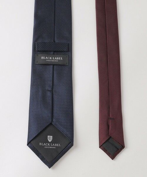 BLUE LABEL / BLACK LABEL CRESTBRIDGE / ブルーレーベル / ブラックレーベル・クレストブリッジ  ネクタイ | バイカラークレストブリッジチェックコーギータイ | 詳細10