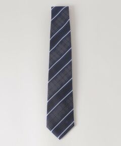 BLUE LABEL / BLACK LABEL CRESTBRIDGE / ブルーレーベル / ブラックレーベル・クレストブリッジ  ネクタイ | グレンチェックコンビレジメンタルタイ