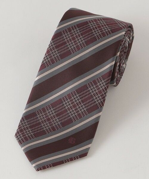 BLUE LABEL / BLACK LABEL CRESTBRIDGE / ブルーレーベル / ブラックレーベル・クレストブリッジ  ネクタイ | グレンチェックコンビレジメンタルタイ | 詳細2