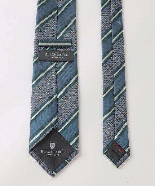 BLUE LABEL / BLACK LABEL CRESTBRIDGE / ブルーレーベル / ブラックレーベル・クレストブリッジ  ネクタイ | グレンチェックコンビレジメンタルタイ | 詳細3