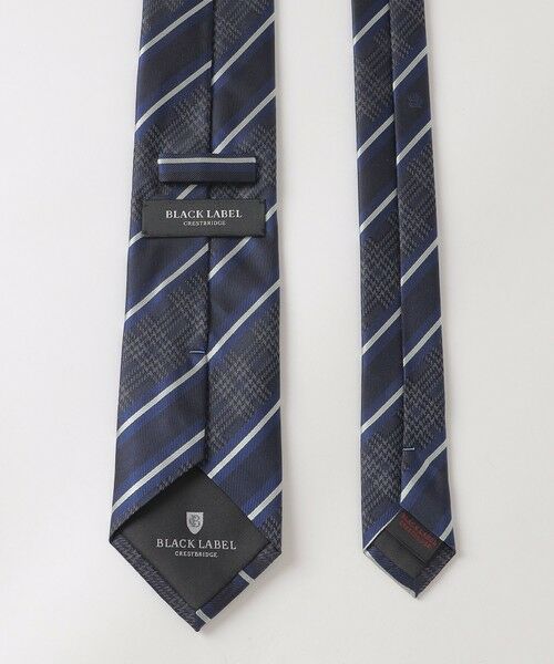 BLUE LABEL / BLACK LABEL CRESTBRIDGE / ブルーレーベル / ブラックレーベル・クレストブリッジ  ネクタイ | グレンチェックコンビレジメンタルタイ | 詳細5