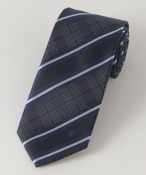 BLUE LABEL / BLACK LABEL CRESTBRIDGE / ブルーレーベル / ブラックレーベル・クレストブリッジ  ネクタイ | グレンチェックコンビレジメンタルタイ | 詳細6