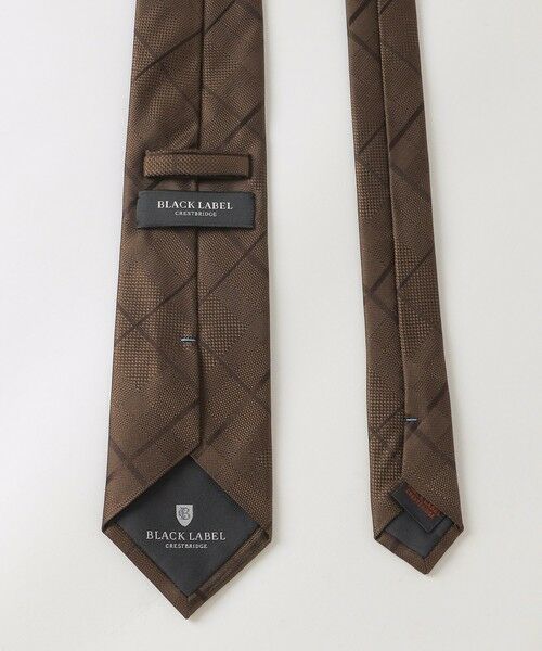 BLUE LABEL / BLACK LABEL CRESTBRIDGE / ブルーレーベル / ブラックレーベル・クレストブリッジ  ネクタイ | トーナルチェックタイ | 詳細3