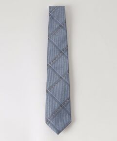 BLUE LABEL / BLACK LABEL CRESTBRIDGE / ブルーレーベル / ブラックレーベル・クレストブリッジ  ネクタイ | カラーストライプラインメランジチェックタイ