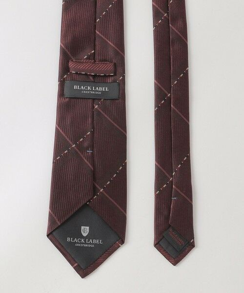BLUE LABEL / BLACK LABEL CRESTBRIDGE / ブルーレーベル / ブラックレーベル・クレストブリッジ  ネクタイ | カラーストライプラインメランジチェックタイ | 詳細3