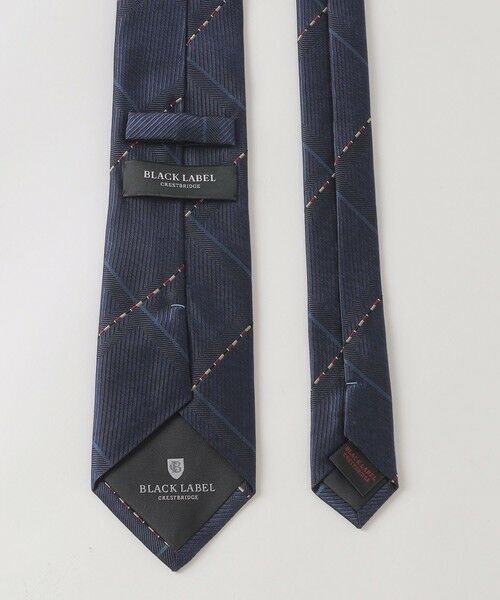 BLUE LABEL / BLACK LABEL CRESTBRIDGE / ブルーレーベル / ブラックレーベル・クレストブリッジ  ネクタイ | カラーストライプラインメランジチェックタイ | 詳細7