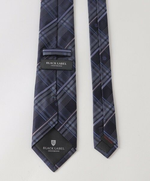BLUE LABEL / BLACK LABEL CRESTBRIDGE / ブルーレーベル / ブラックレーベル・クレストブリッジ  ネクタイ | サテンカラーチェックタイ | 詳細5