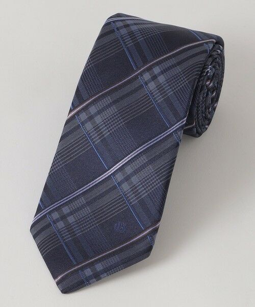 BLUE LABEL / BLACK LABEL CRESTBRIDGE / ブルーレーベル / ブラックレーベル・クレストブリッジ  ネクタイ | サテンカラーチェックタイ | 詳細6