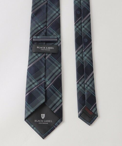 BLUE LABEL / BLACK LABEL CRESTBRIDGE / ブルーレーベル / ブラックレーベル・クレストブリッジ  ネクタイ | サテンカラーチェックタイ | 詳細7