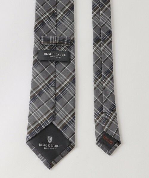 BLUE LABEL / BLACK LABEL CRESTBRIDGE / ブルーレーベル / ブラックレーベル・クレストブリッジ  ネクタイ | バスケットブリティッシュチェックタイ | 詳細1