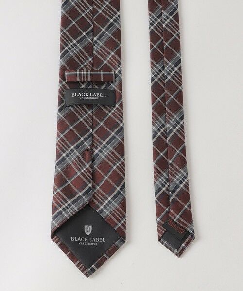 BLUE LABEL / BLACK LABEL CRESTBRIDGE / ブルーレーベル / ブラックレーベル・クレストブリッジ  ネクタイ | バスケットブリティッシュチェックタイ | 詳細3
