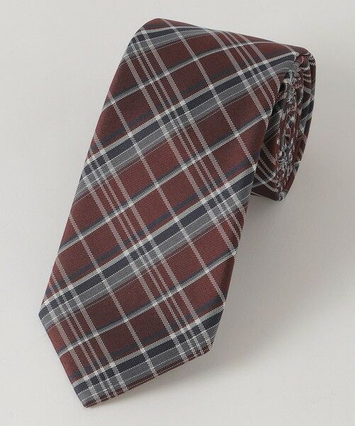 BLUE LABEL / BLACK LABEL CRESTBRIDGE / ブルーレーベル / ブラックレーベル・クレストブリッジ  ネクタイ | バスケットブリティッシュチェックタイ | 詳細4