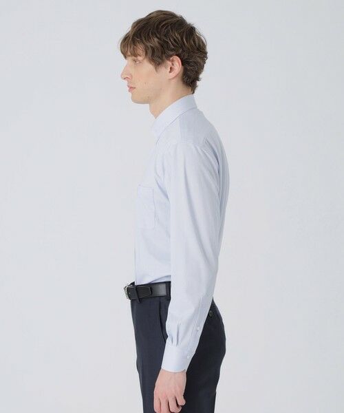 BLUE LABEL / BLACK LABEL CRESTBRIDGE / ブルーレーベル / ブラックレーベル・クレストブリッジ シャツ・ブラウス | ジャージーヘリンボーンボタンダウンシャツ | 詳細2