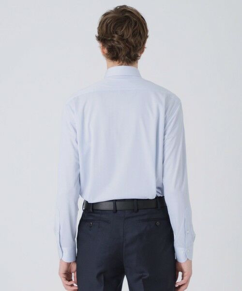 BLUE LABEL / BLACK LABEL CRESTBRIDGE / ブルーレーベル / ブラックレーベル・クレストブリッジ シャツ・ブラウス | ジャージーヘリンボーンボタンダウンシャツ | 詳細3