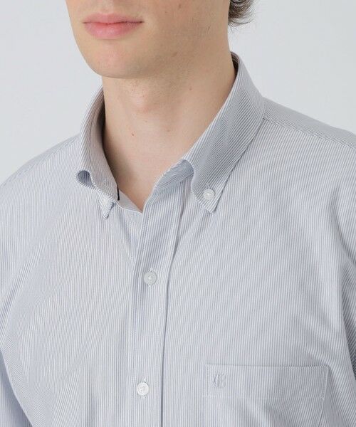 BLUE LABEL / BLACK LABEL CRESTBRIDGE / ブルーレーベル / ブラックレーベル・クレストブリッジ  シャツ・ブラウス | ノードシールドジャージーストライプボタンダウンシャツ | 詳細4