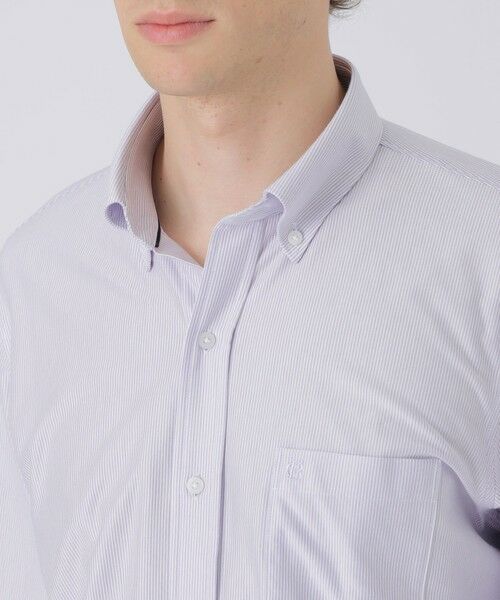 BLUE LABEL / BLACK LABEL CRESTBRIDGE / ブルーレーベル / ブラックレーベル・クレストブリッジ  シャツ・ブラウス | ノードシールドジャージーストライプボタンダウンシャツ | 詳細10