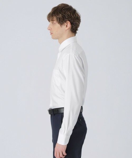 BLUE LABEL / BLACK LABEL CRESTBRIDGE / ブルーレーベル / ブラックレーベル・クレストブリッジ シャツ・ブラウス | ハイストレッチシャドーストライプセミワイド | 詳細2
