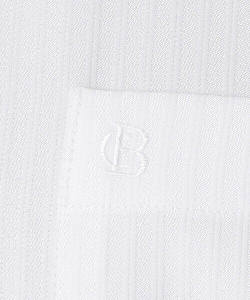 BLUE LABEL / BLACK LABEL CRESTBRIDGE / ブルーレーベル / ブラックレーベル・クレストブリッジ シャツ・ブラウス | ハイストレッチシャドーストライプセミワイド | 詳細5
